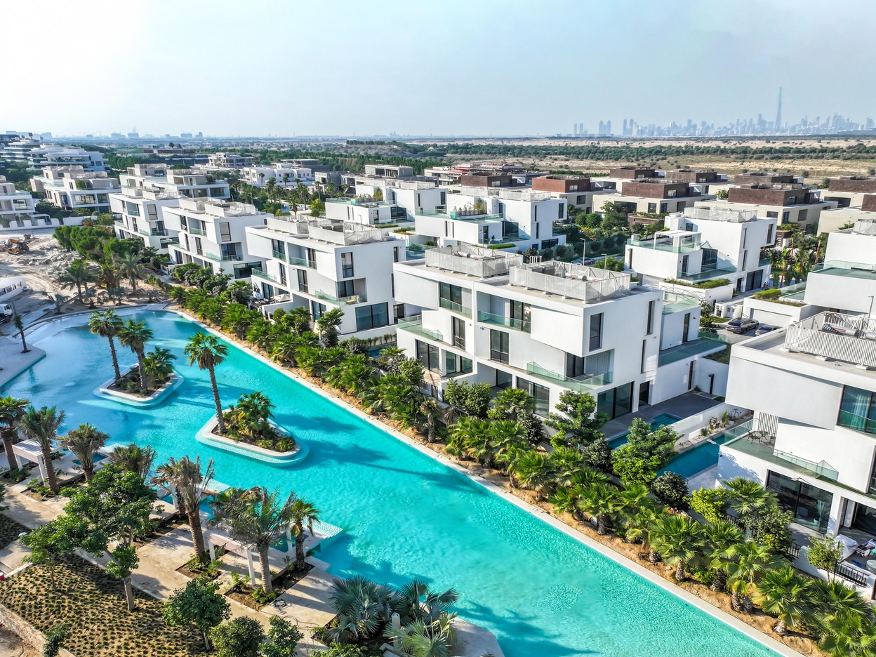 Luxury villa exterior at Lunaya by Zaya